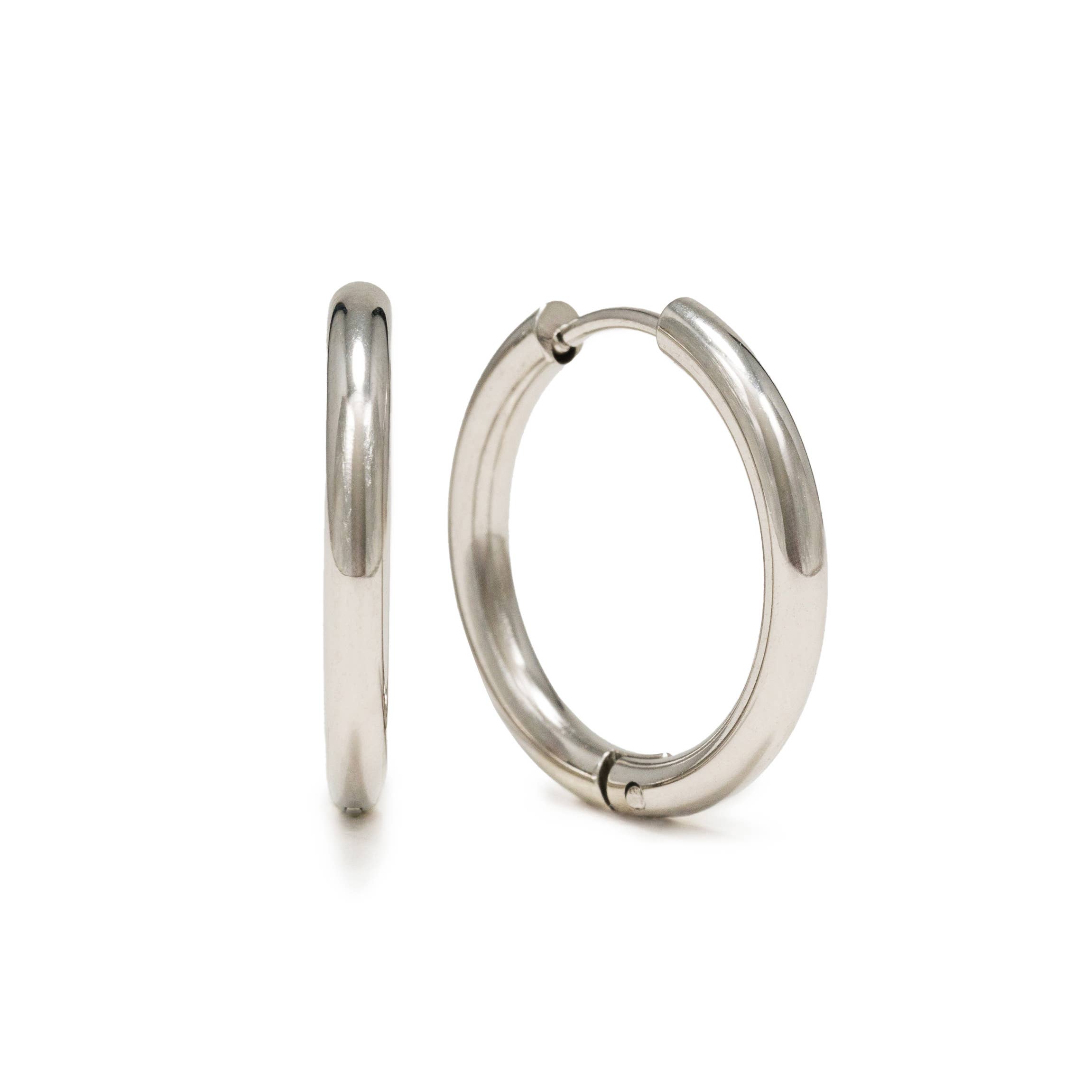 Lover's Tempo Jewelry - Wholesale Hoop Earrings - Tube 20mm Hoop Earrings3
