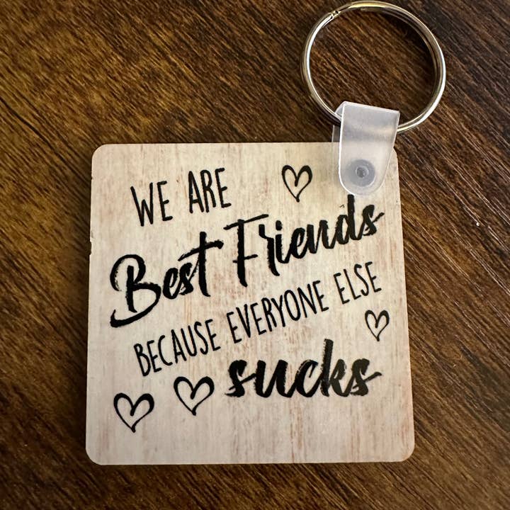 Best Friends Key Chain for wholesale by Shades Jewelry & Gifts