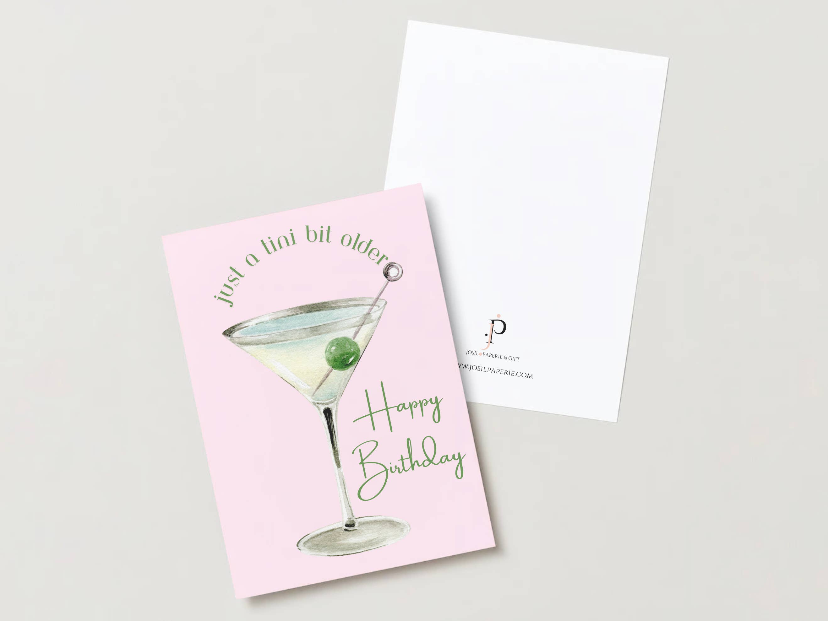 JOSIL Paperie & Gift - Wholesale Birthday Card - Tini Bit Older Birthday Card1