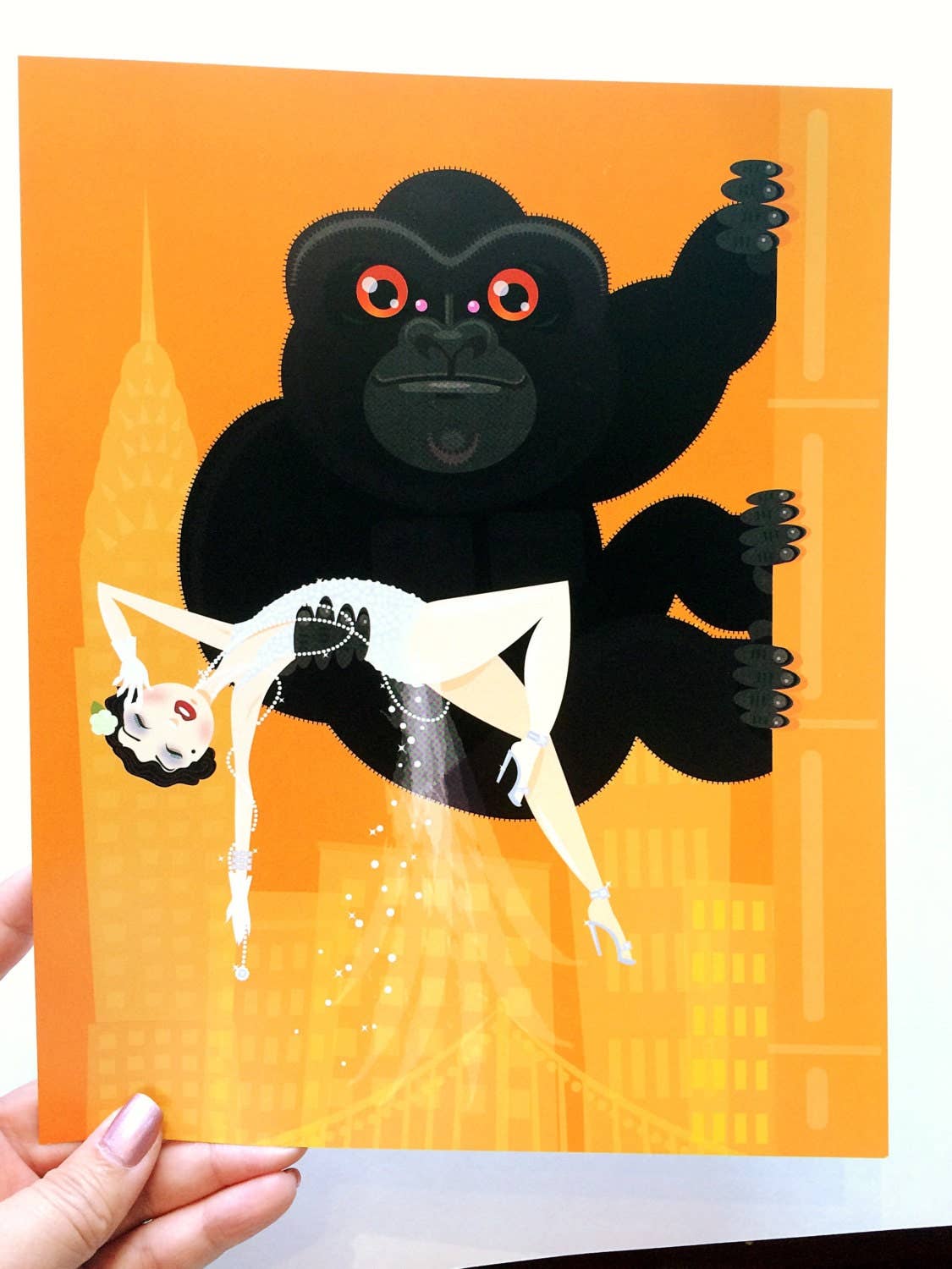 Kitschy Delish - Wholesale Art Print - Kong Kitschy Home Decor Gallery Wall Art1