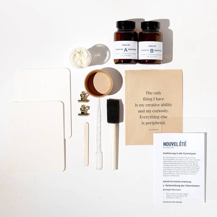 NOUVEL ÉTÉ - Wholesale DIY Craft Kit - Cyanotype DIY kit2