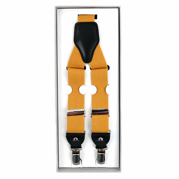 Selini New York - Wholesale Suspenders - Men's - Men's Boxed Button Strap and Clip-On Suspenders8