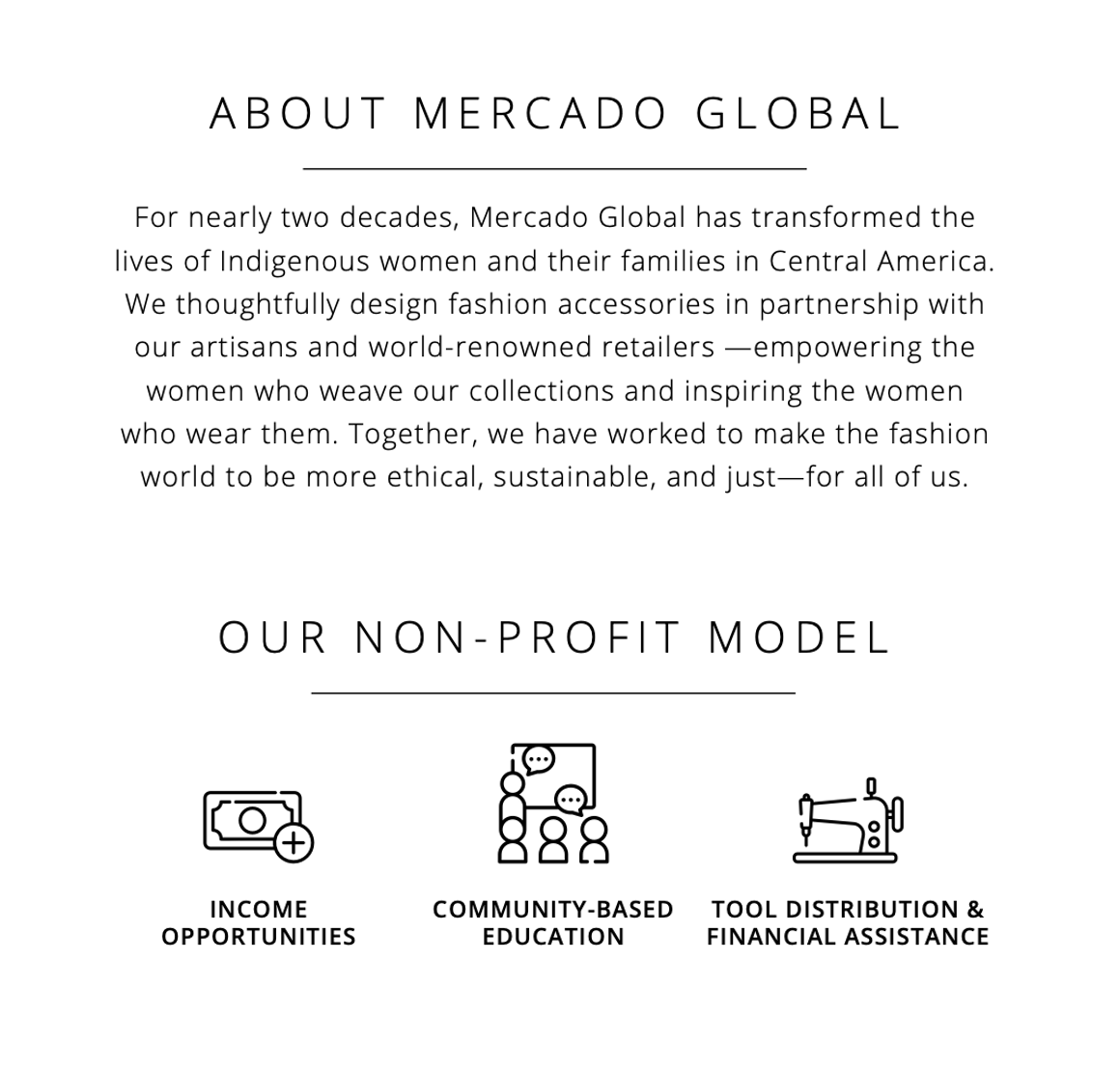 Mercado Global - Wholesale Tote Bag - Women's - Upcycled Blanca Tote2