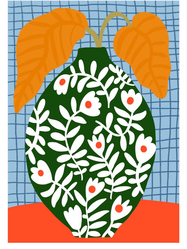 Dot Pot Fine Art Print for wholesale by Teresa Rego