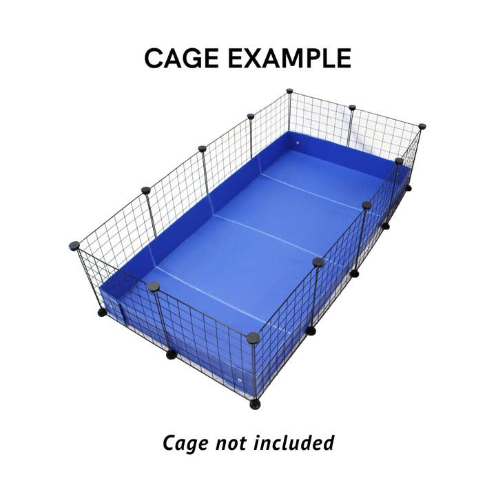 Midlee Designs - Wholesale Pet Cleaning Supplies - Midlee Corrugated Plastic Guinea Pig Cage Liner- 47" x 24"