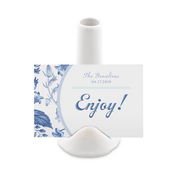 Weddingstar Inc. - Vente Vases - Petit vase ou porte-carte blanche (6)1