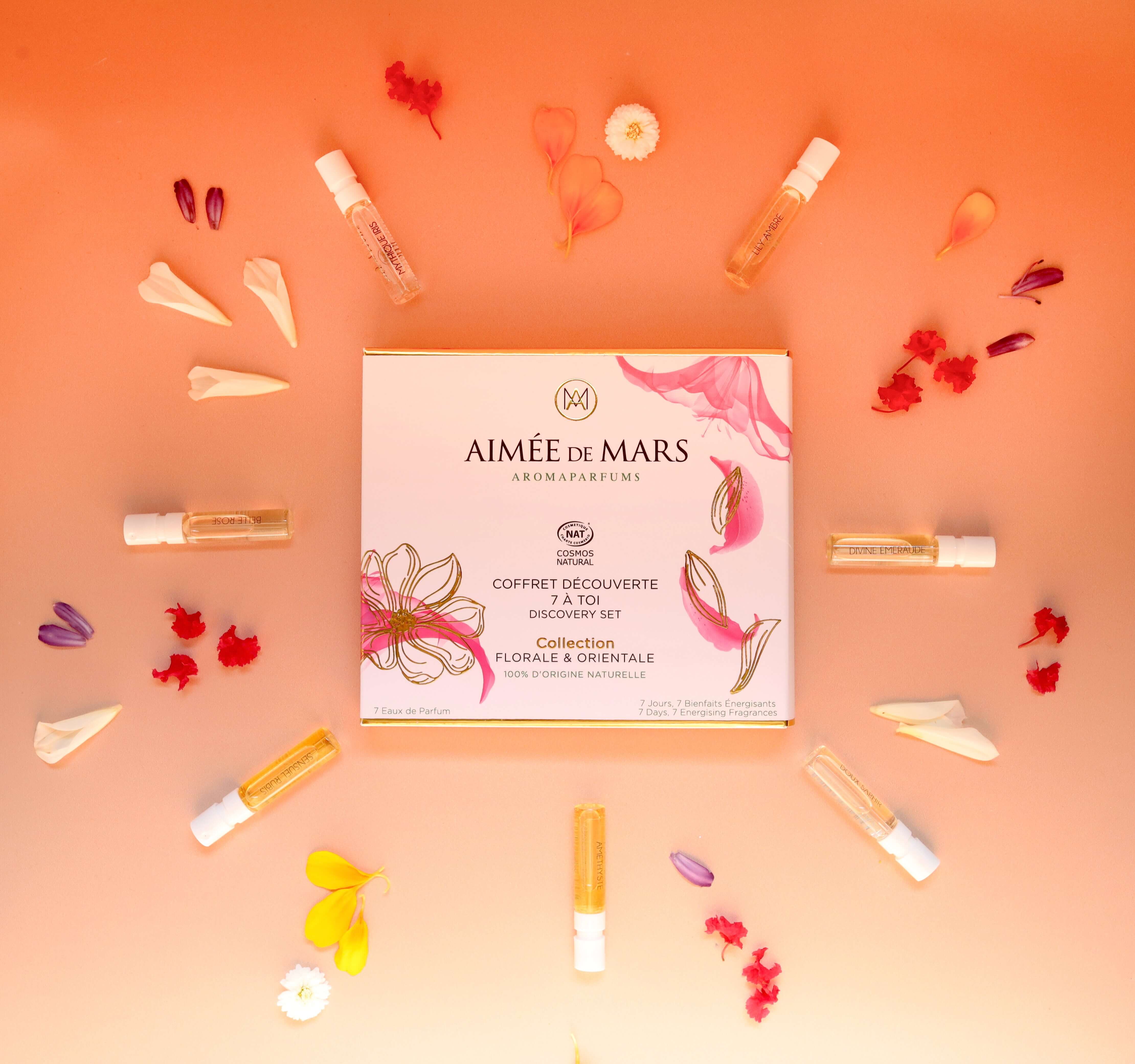 AIMEE DE MARS - Wholesale Perfume Gift Set - 7 à toi Coffret Découverte Parfum Naturel Originelle1