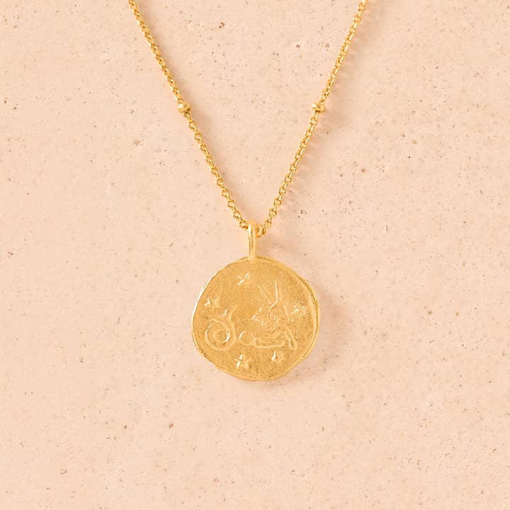 Agapée Jewelry - Wholesale Pendant/Charm Necklace - Zodiac Necklace | Jewelry Gold Gift Waterproof9