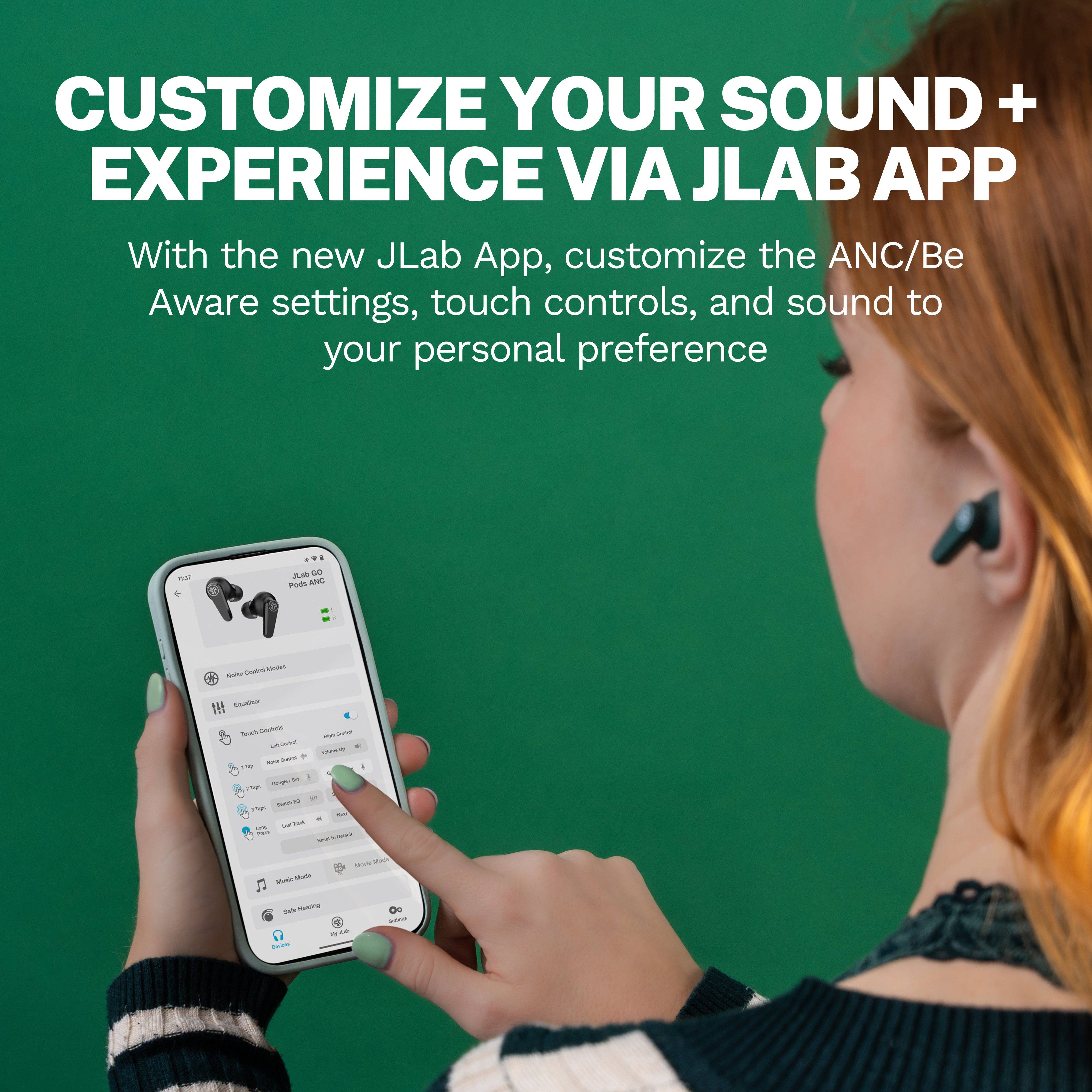 Jlab - Wholesale Headphones - JLab Go Pods ANC True Wireless Earbuds5