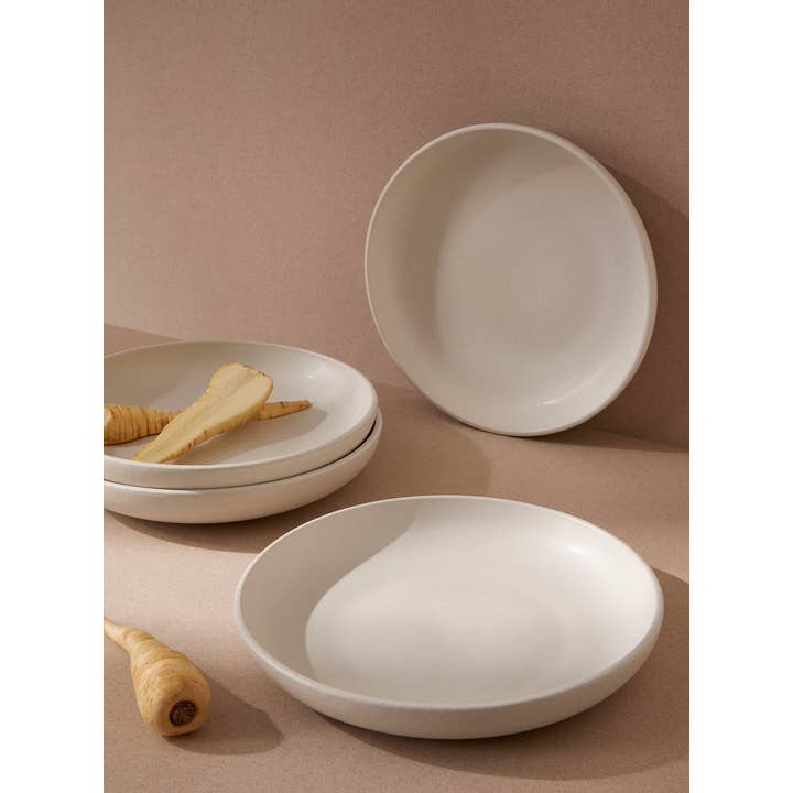 GHARYAN Stoneware & More - Wholesale Dinner Plate - Stoneware Pasta Plate | Youlha 9.4"