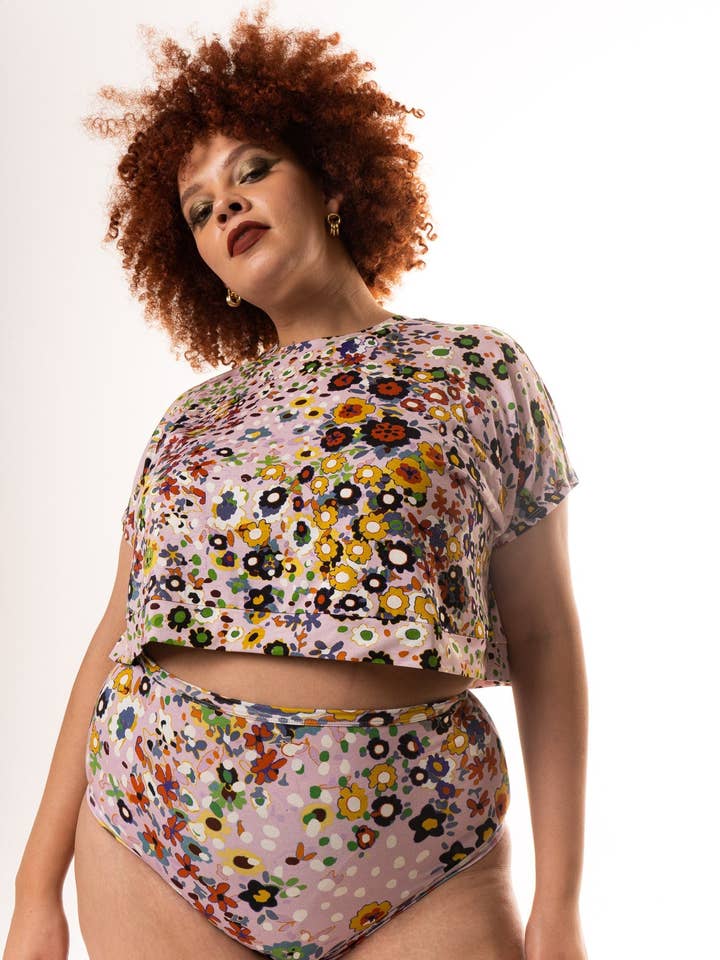 RUBY CROPPED TEE for wholesale by Tamara Malas