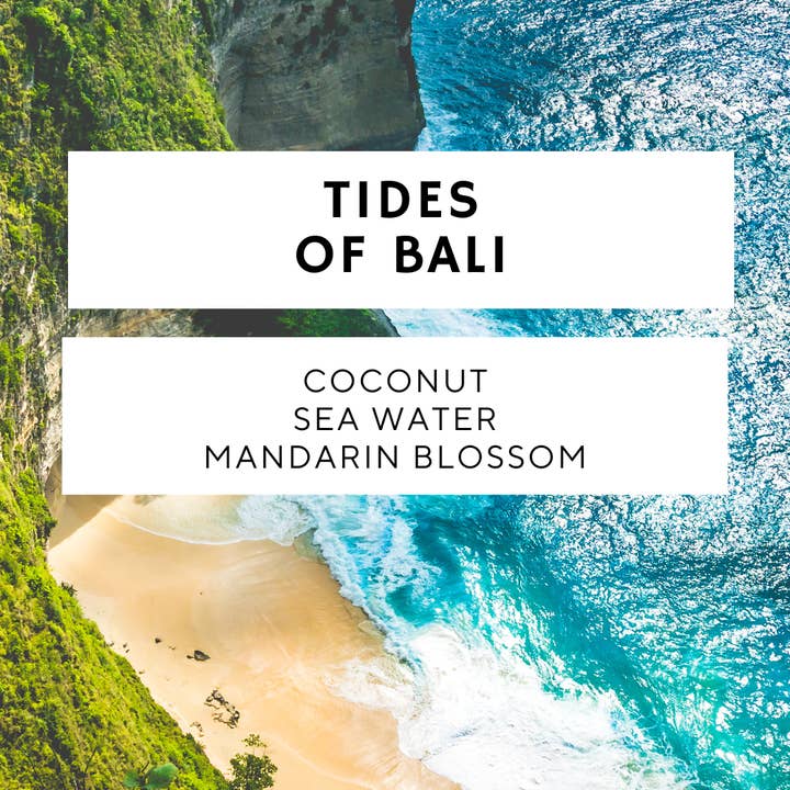 Seven Continents - Wholesale Jar/Filled Candle - Tides of Bali - Soy Candle1