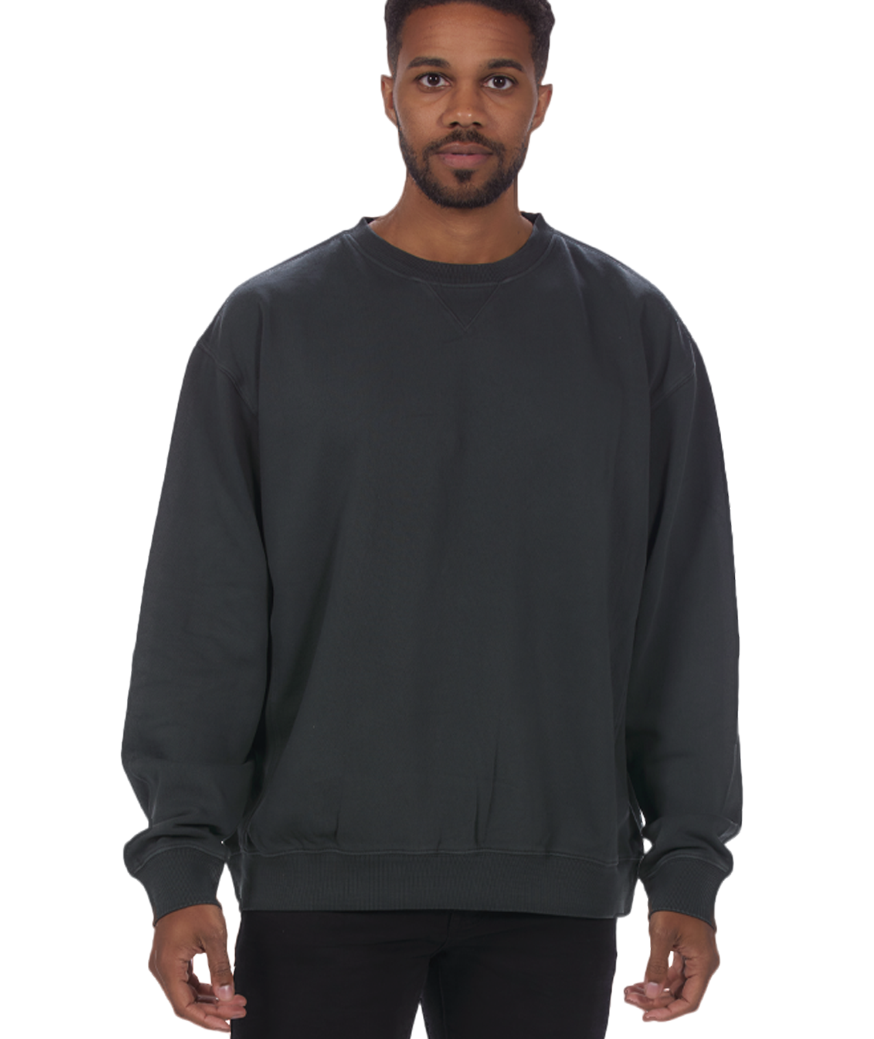 U.S. Apparel - Wholesale Sweatshirt - Women's - Unisex Garment Dyed Fleece Crew19