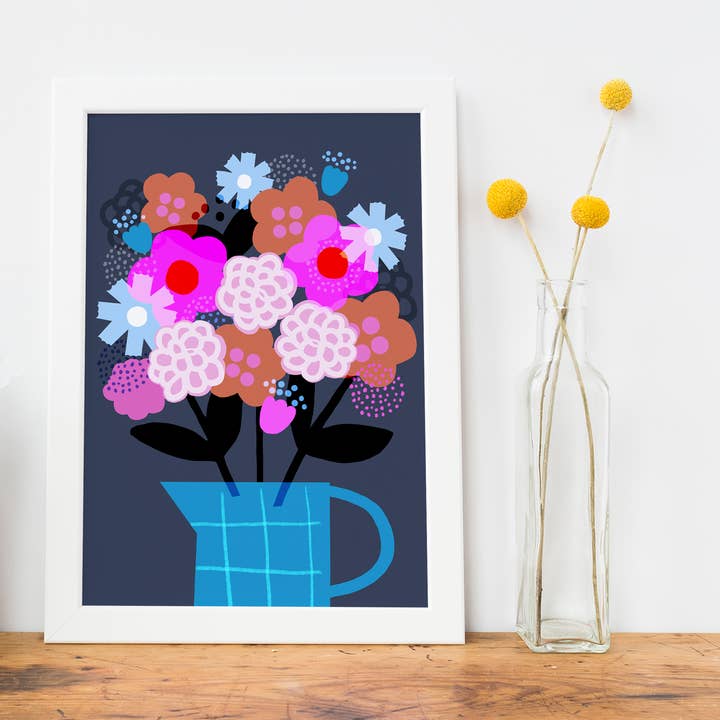 Francesca Iannaccone - Wholesale Art Print - Lilac Garden art print3