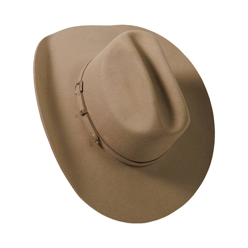 American Hat Makers - Wholesale Cowboy Hat - Unisex - 100% Wool Felt Western Cowboy Hat - Style Cattleman41