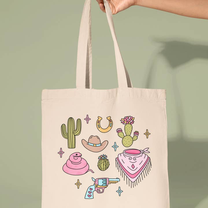 Sac fourre-tout Western Vibes pour la vente par amarieacreates