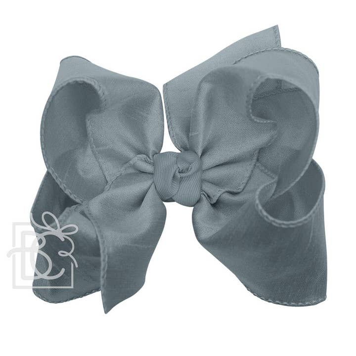 Beyond Creations, LLC - Wholesale Hair Bow - Kids - SILK BOW ON CLIP13