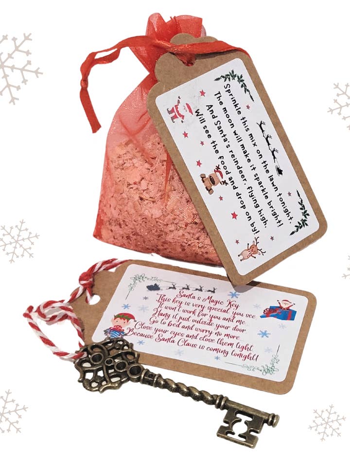 Second Ave Magic Santa Key & Reindeer Food Regalo de Navidad para venta al por mayor de Second Ave Gift Company