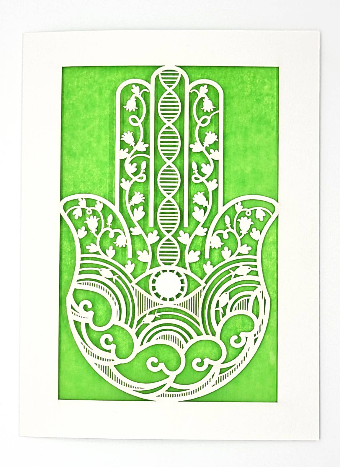 two hermanas - Wholesale Everyday Greeting Card - Hamsa Hand - hand of Fatima6