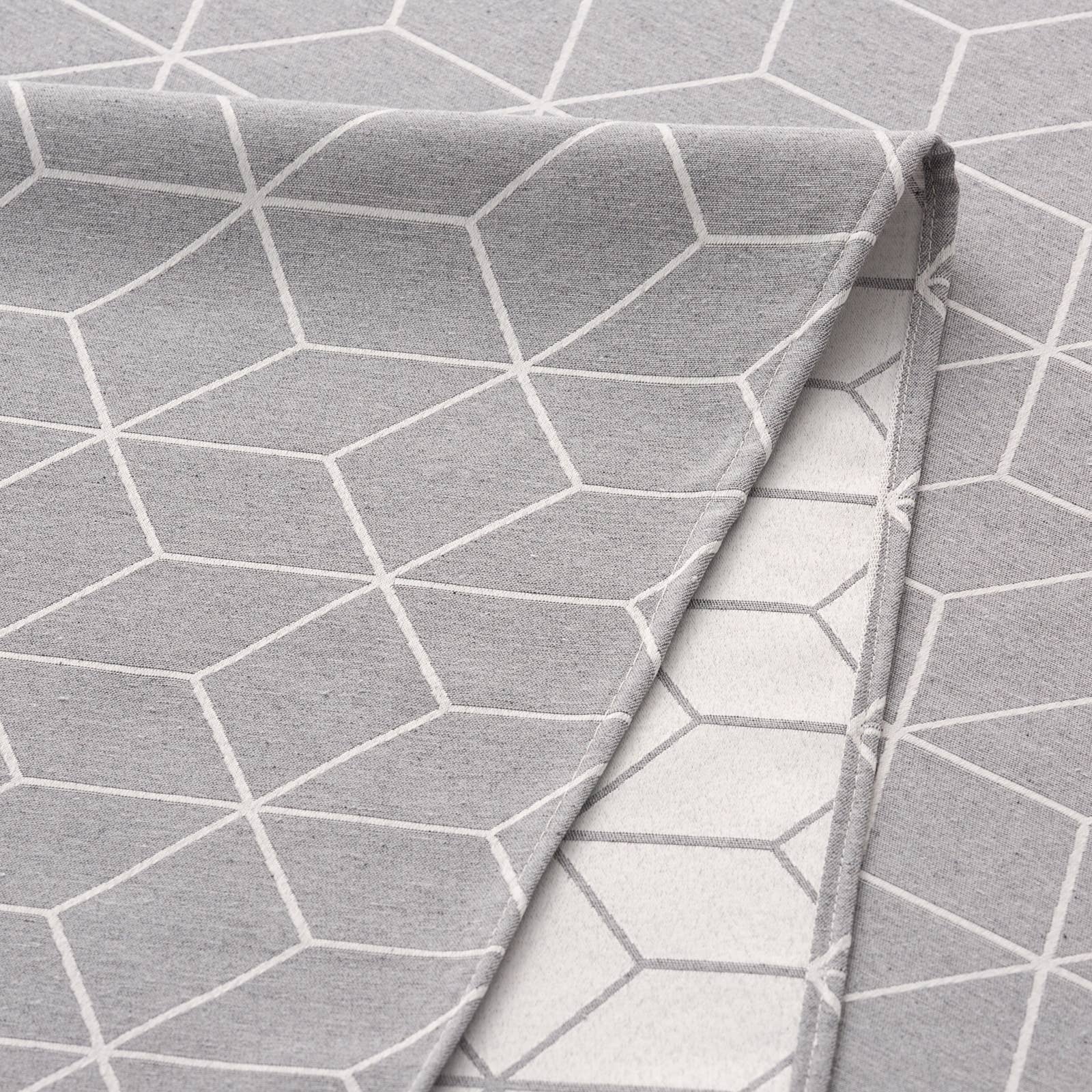 GAMUSI - Vendita all'ingrosso Tovaglie - Tovaglia impermeabile in cotone jacquard geometric LINE11