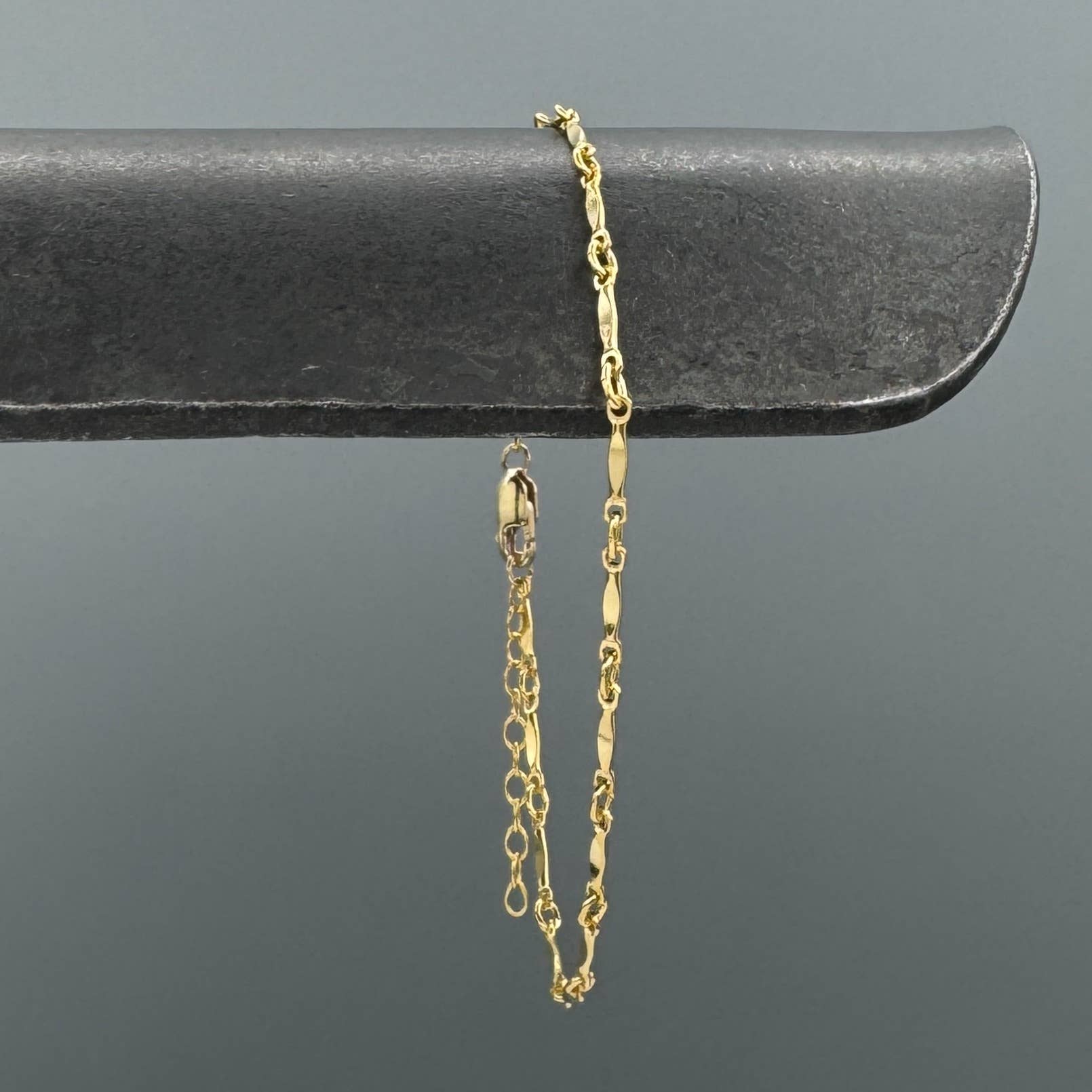 Something Silver - Wholesale Link & Chain Bracelet - Gold Tess Chain Bracelet0