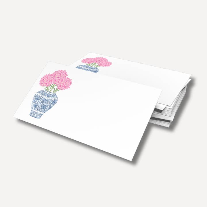 Biglietti Mini Ortensia | 30 Carte Piatte | 2x3,5 per la vendita all'ingrosso da parte di Note Worthy Paper Place