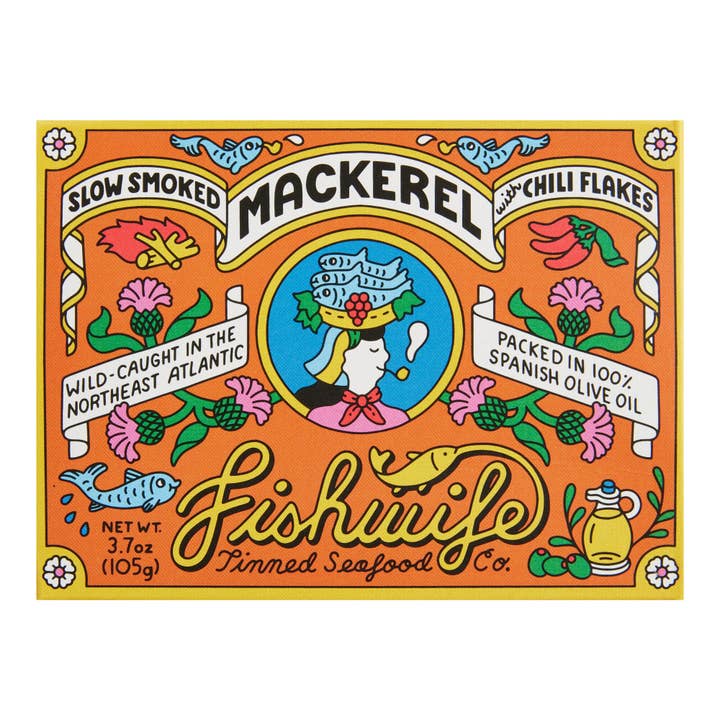 Fishwife - Wholesale Tinned Fish - Slow Smoked Mackerel