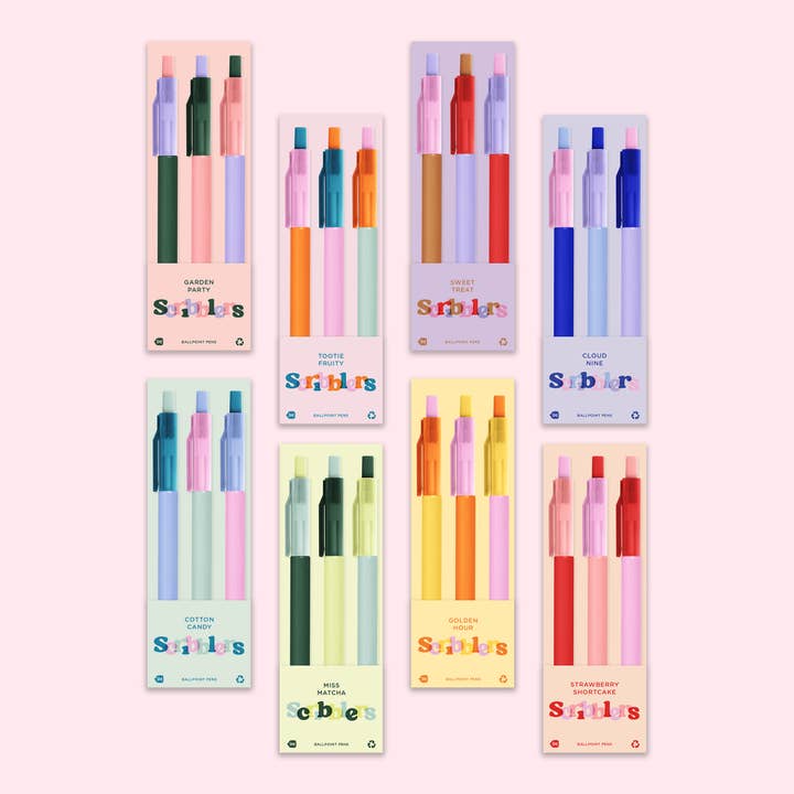 Scribbler 3 Packs for wholesale by Talking Out of Turn