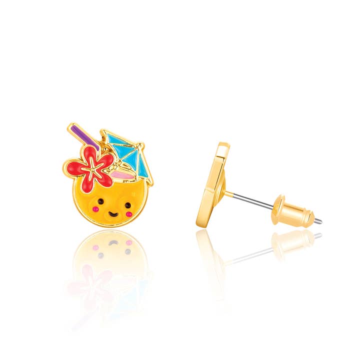 Girl Nation – wholesale Örhängen - Barn – Pinita Colada Cutie Örhängen1