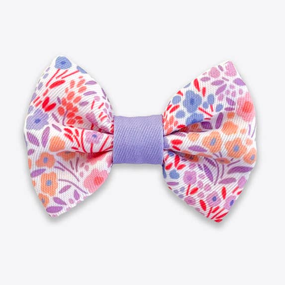 Dog Bow Tie: Notting Hill Lilac for wholesale by WYLD CUB