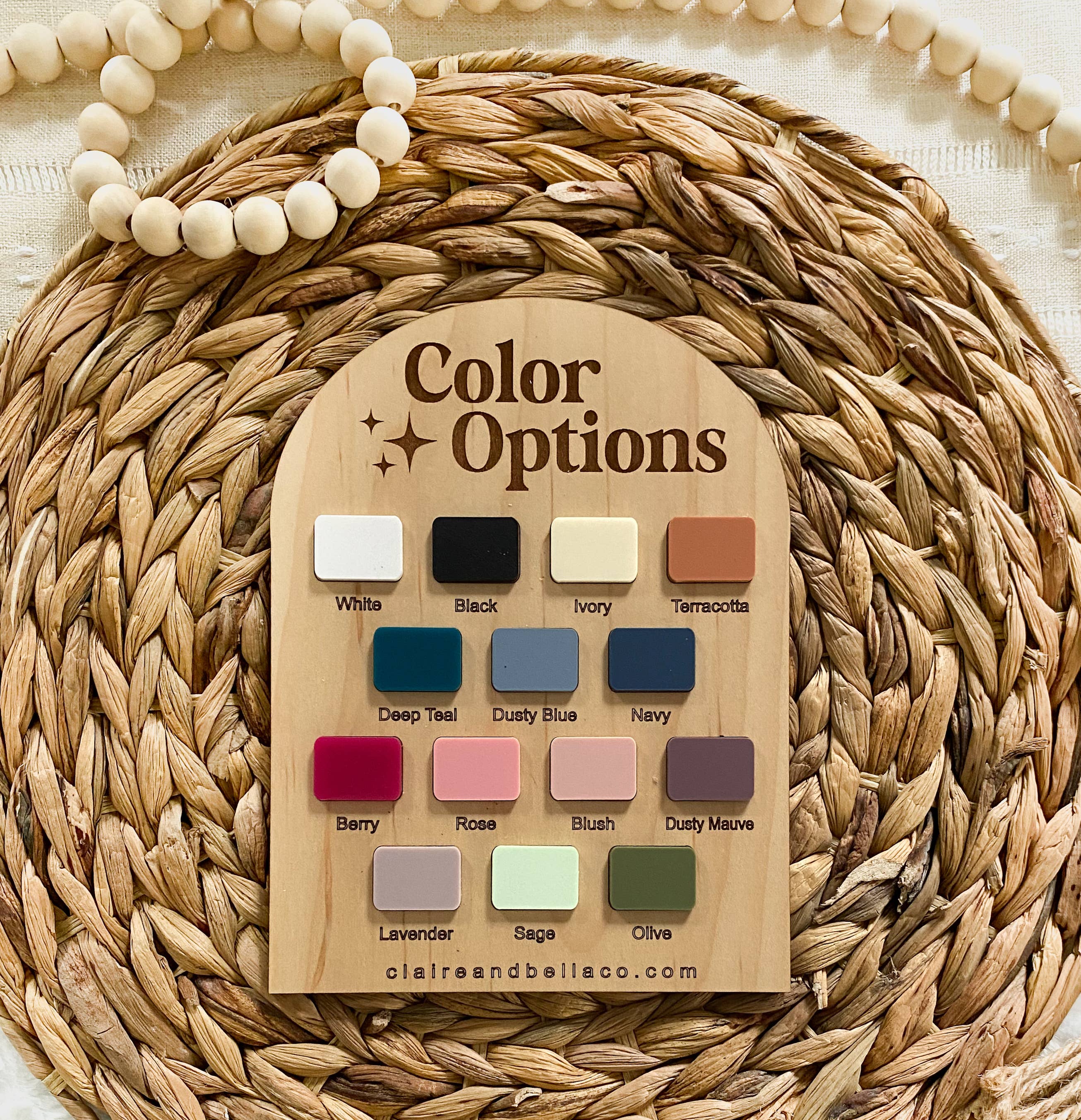 Claire and Bella - Wholesale Milestone Art/Keepsake - Kids & Baby - Hello World Birth Stat Announcement Wood Disc - Layered 3D25