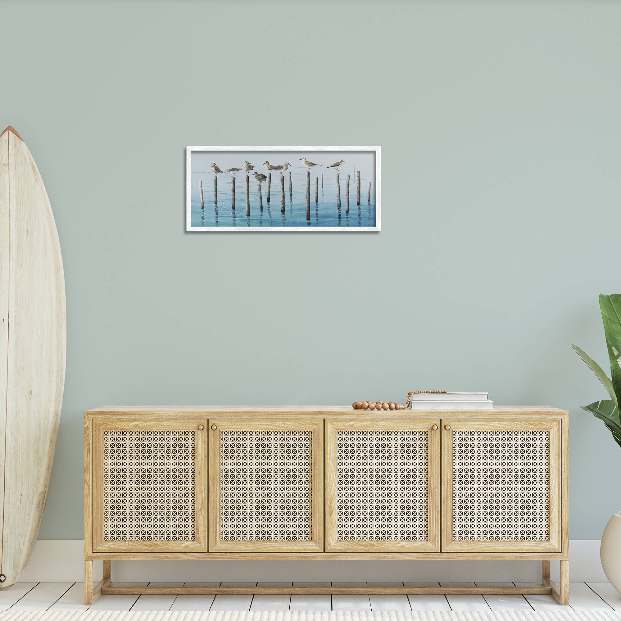 Stupell Industries - Wholesale Wall Sign - Perched Sea Birds - Framed Wall Art5