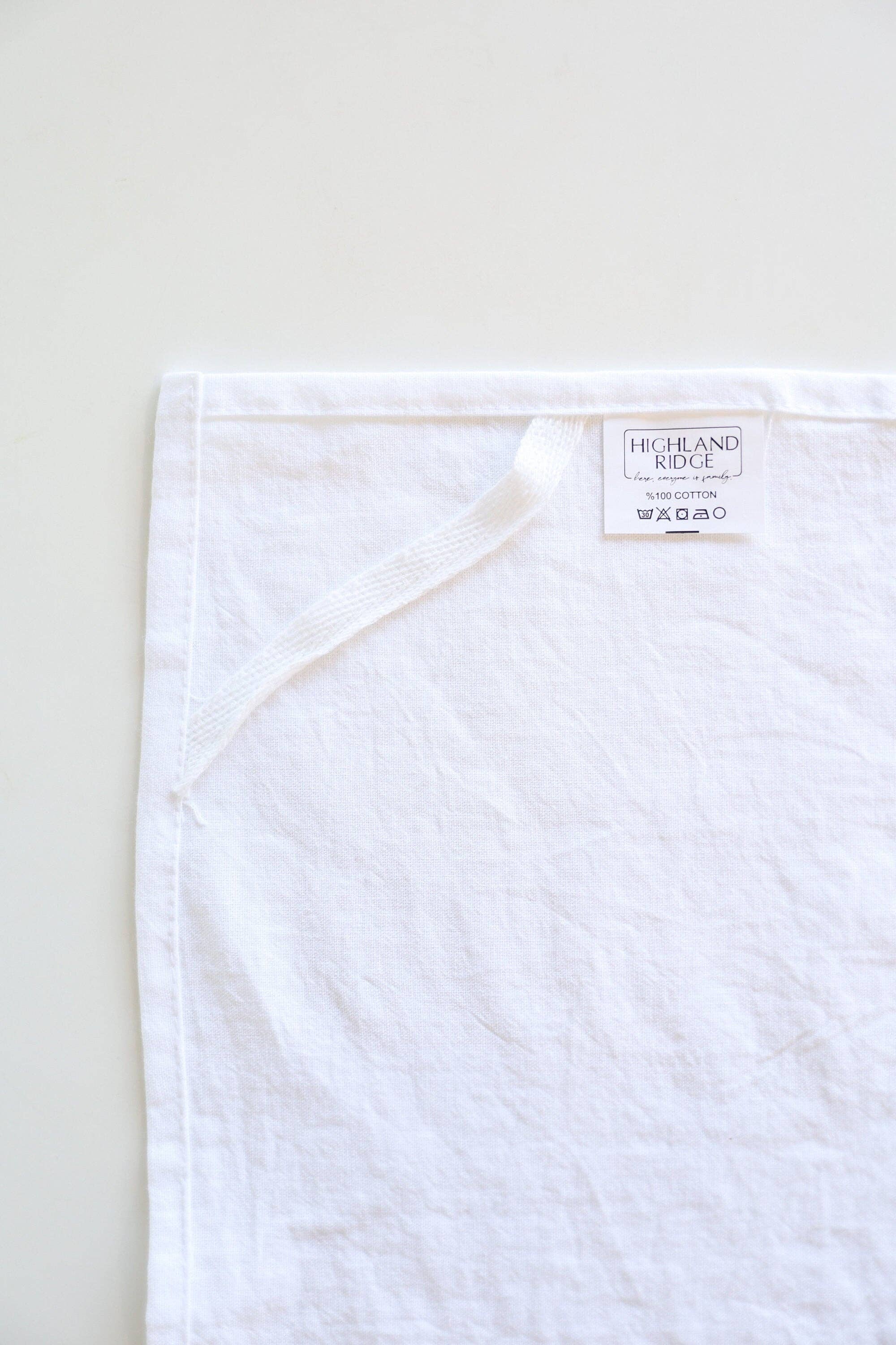 Highland Ridge  |  Handmade Home Decor - Wholesale Tea Towel - Blank Tea Towels1