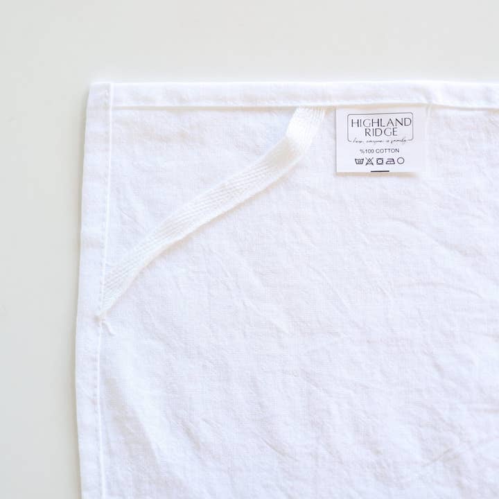 Highland Ridge | Handmade Home Decor - Wholesale Tea Towel - Blank Tea Towels1