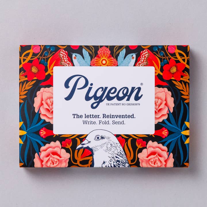 Bright & Beautiful Bird-Themed Folding Letters, Pack of 6 for wholesale by pigeonposted