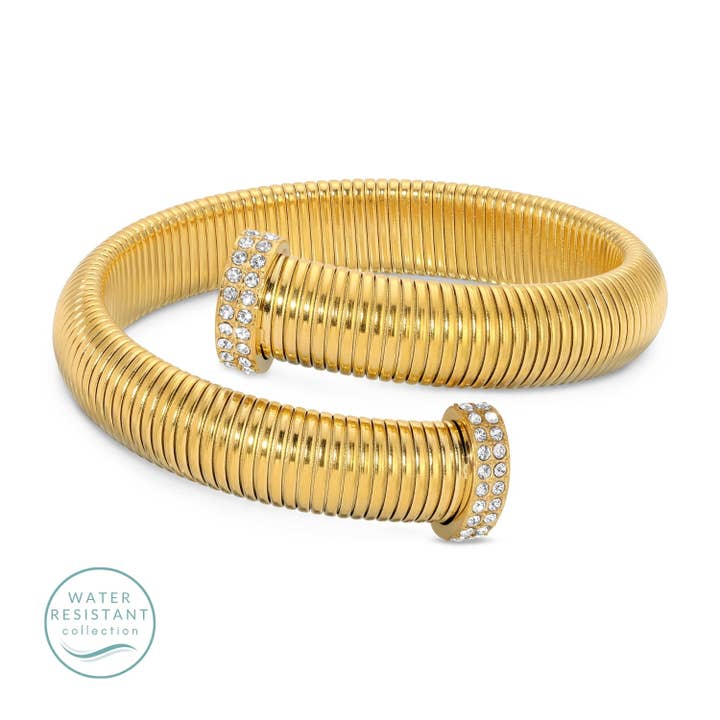 SALE - Large Flex Cross Over Bracelet, Water Resistant for wholesale by Splendid Iris