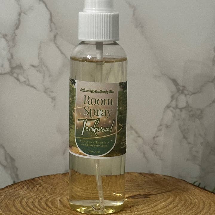 Embrace Nu creations by Char - Wholesale Room & Linen Spray - Teakwood - 4oz Room/Linen Disinfectant Spray0
