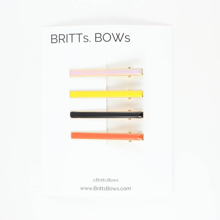 Kids Thin Metal Clips for wholesale by BRITTs. BOWs