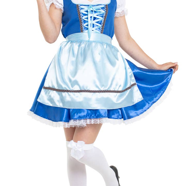 Dirndl Vestido Clássico Azul - Tamanho L-XL por atacado de Folat BV