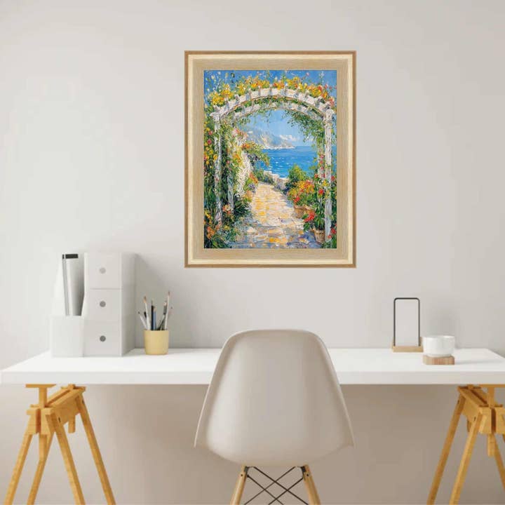 Cornice Moderna Contemporanea Spazzolata Oro con Profilo a Cucchiaio 12x15 per la vendita all'ingrosso da parte di Modern Memory Design Picture Frames