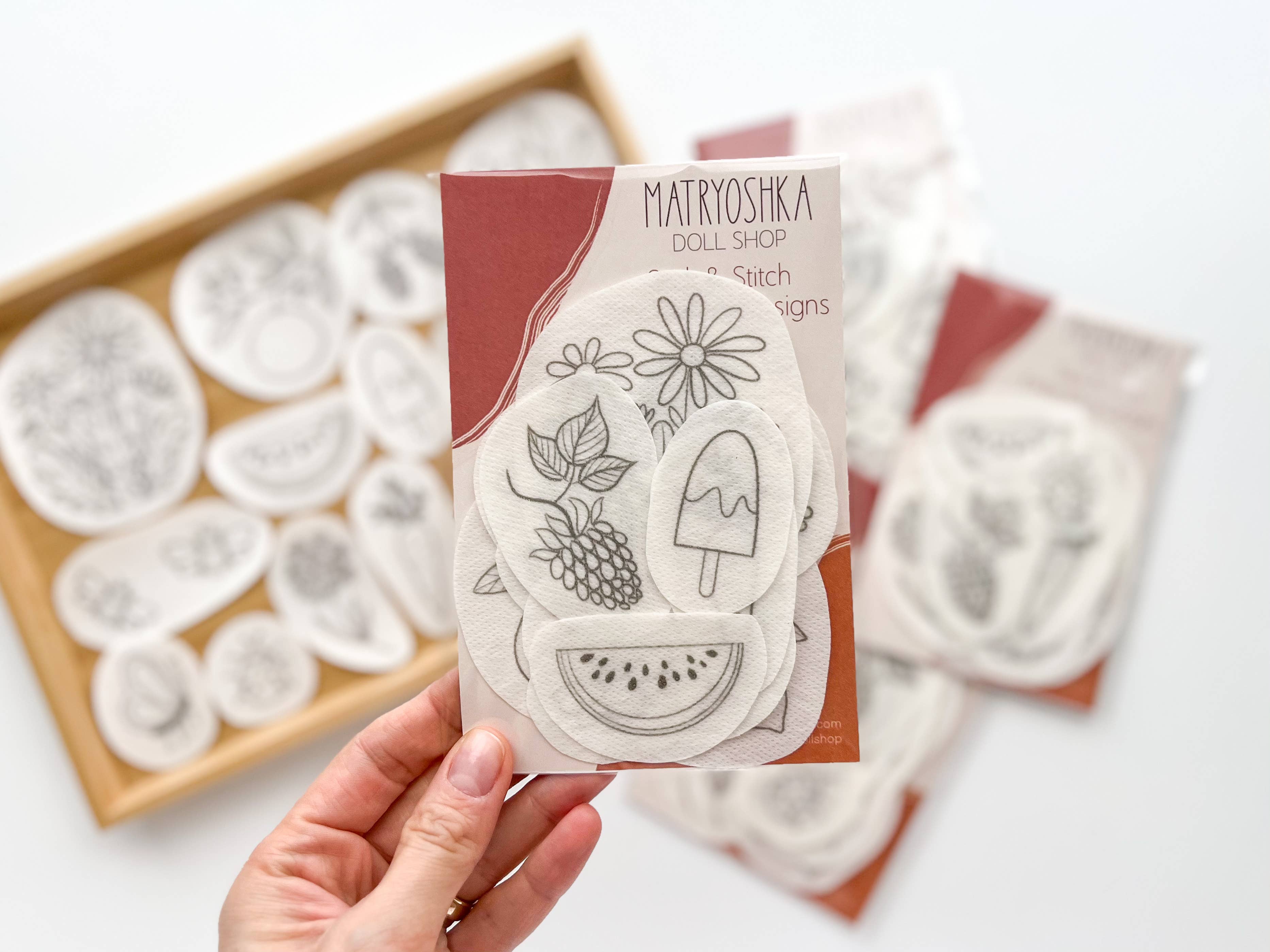 Matryoshka Doll Shop - Wholesale Embroidery/Cross Stitch Supplies - Stick & Stitch Embroidery patterns, embroidery patches16