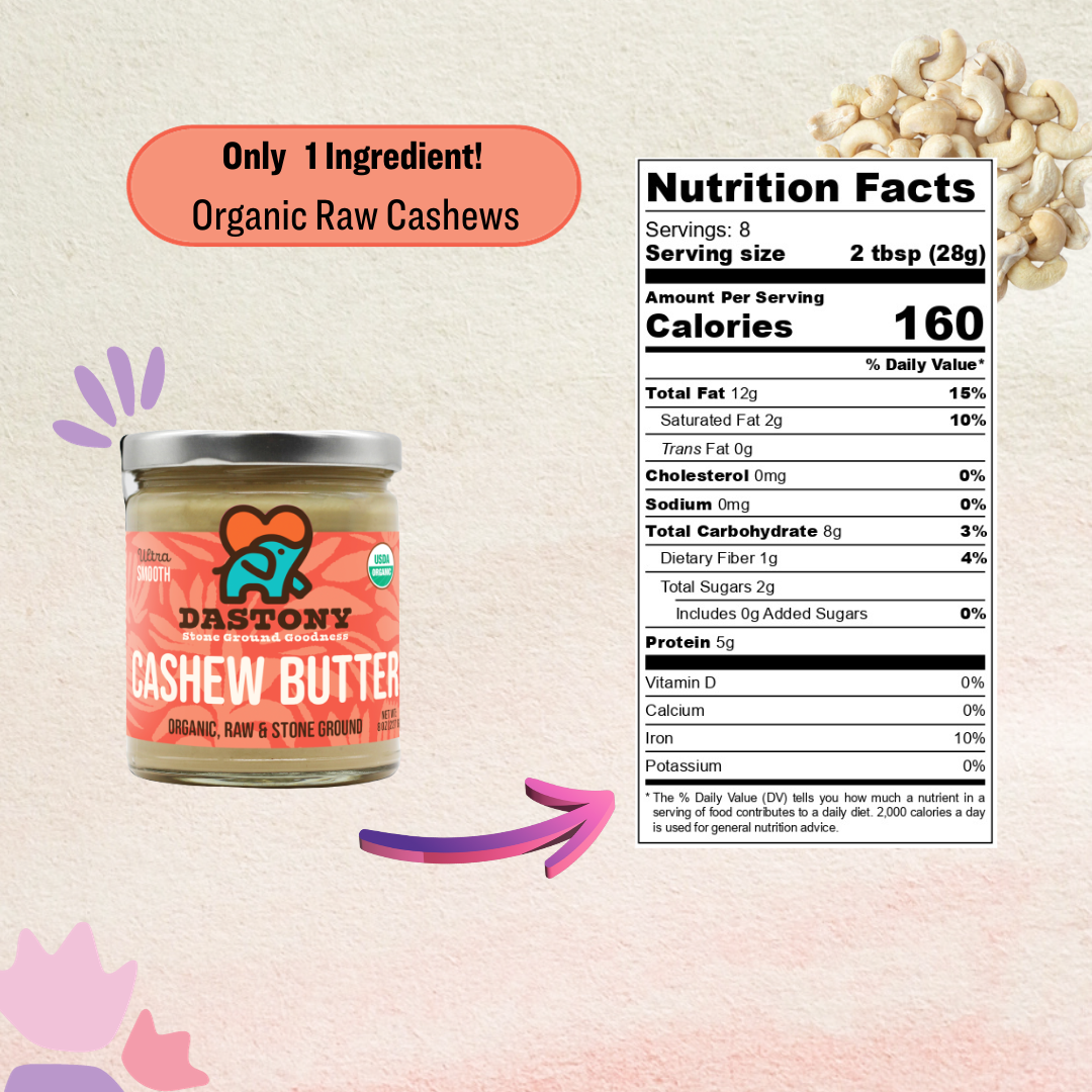 Windy City Organics – wholesale Nut butter – Organic Raw Cashew Butter2