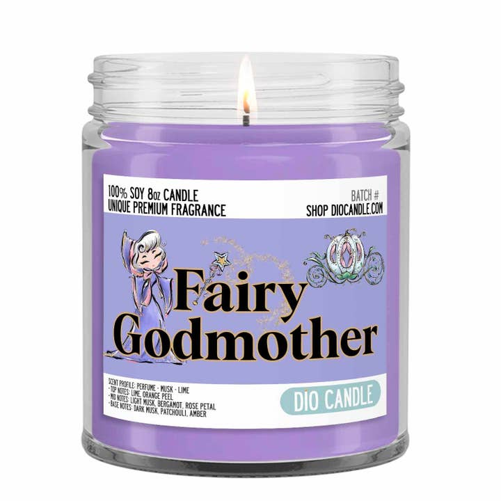 Bougie Fée Marraine pour la vente par Dio Candle Company
