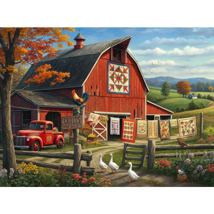 0391 Country Charm 1000 pc Puzzle for wholesale by SunsOut
