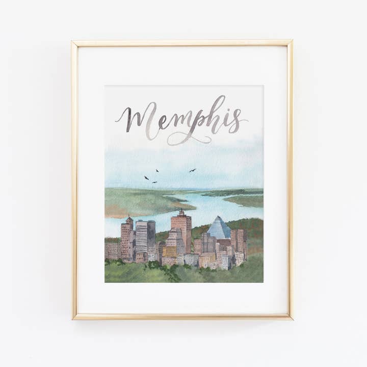 Memphis Art Print for wholesale by Cami Monet