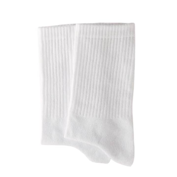 arrel - responsible apparel - Wholesale Socks - Unisex - pure white socks4