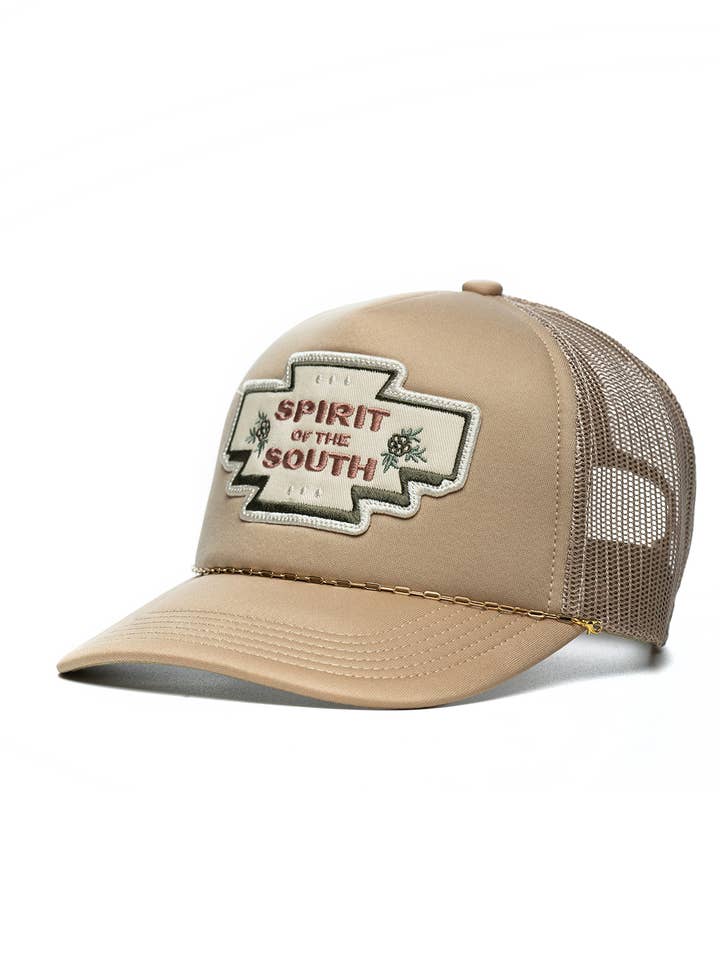 Spirit of the South Trucker Hat for wholesale by Rustler Hat Co.