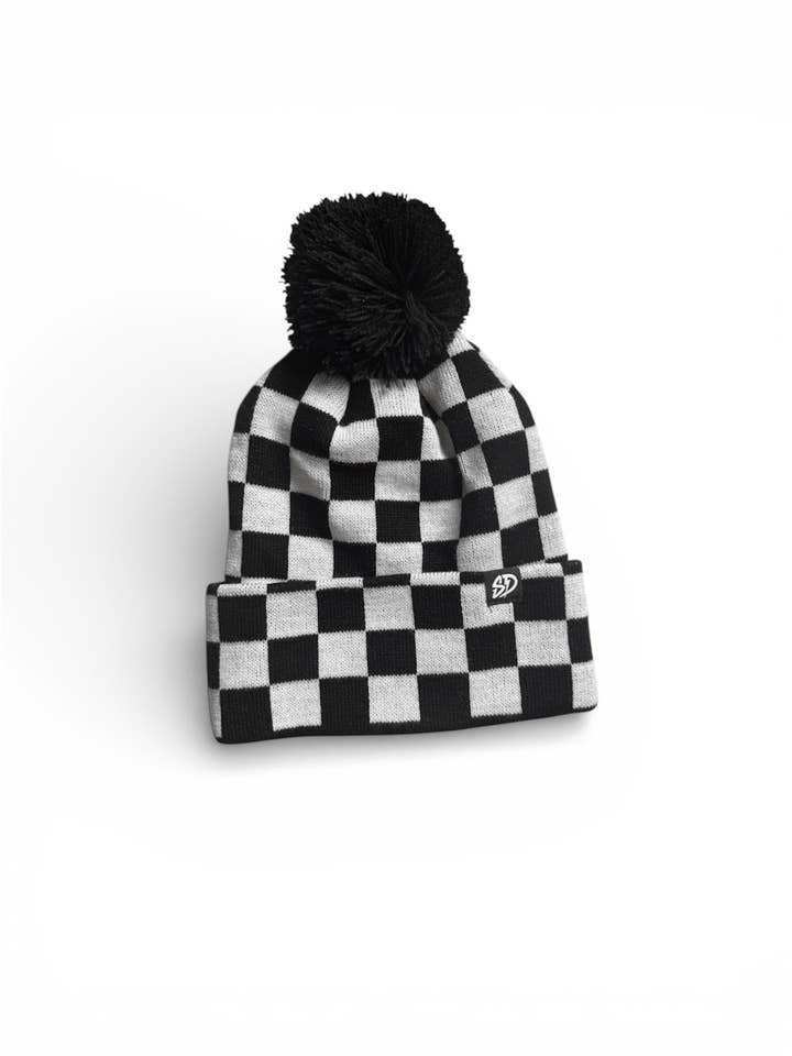 CHECKERED • BEANIE for wholesale by Smiley Daze