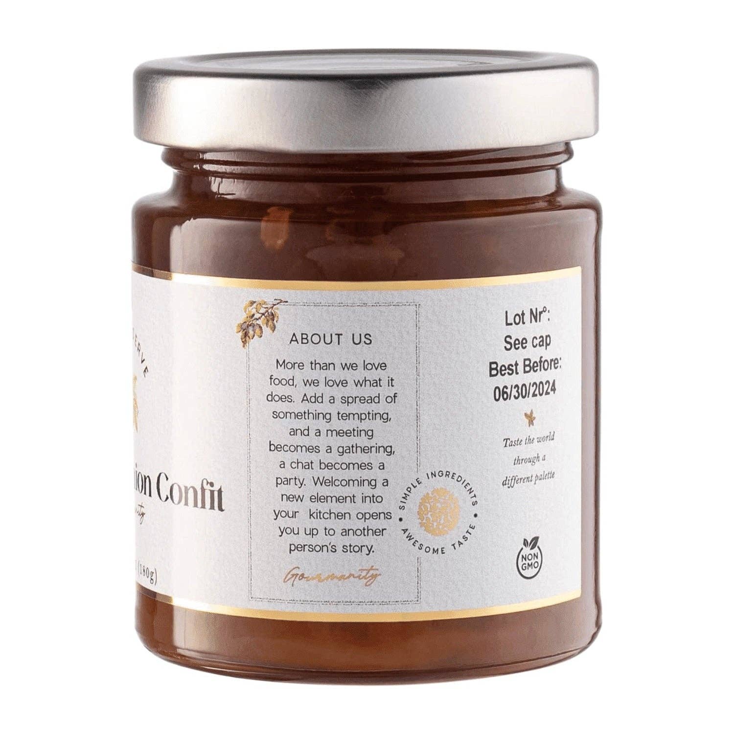 Think Distributors - Wholesale Jam/Jelly - Gourmanity Royal Preserve Mulhouse Onion Confit 6.35oz1