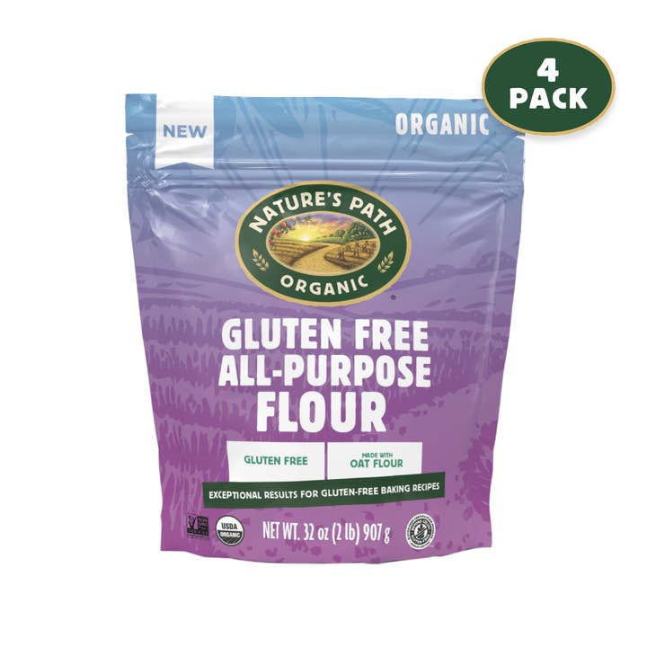 Nature's Path - Wholesale Gluten-Free Flour - Gluten-Free All-Purpose Flour, 32 oz Bag (Case of 4)1